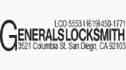 Generals Locksmith San Diego